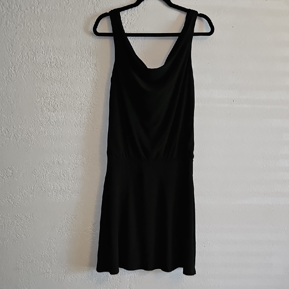 NWT White House Black Market Classic Black Mini Dress - Womens‎ Size 6